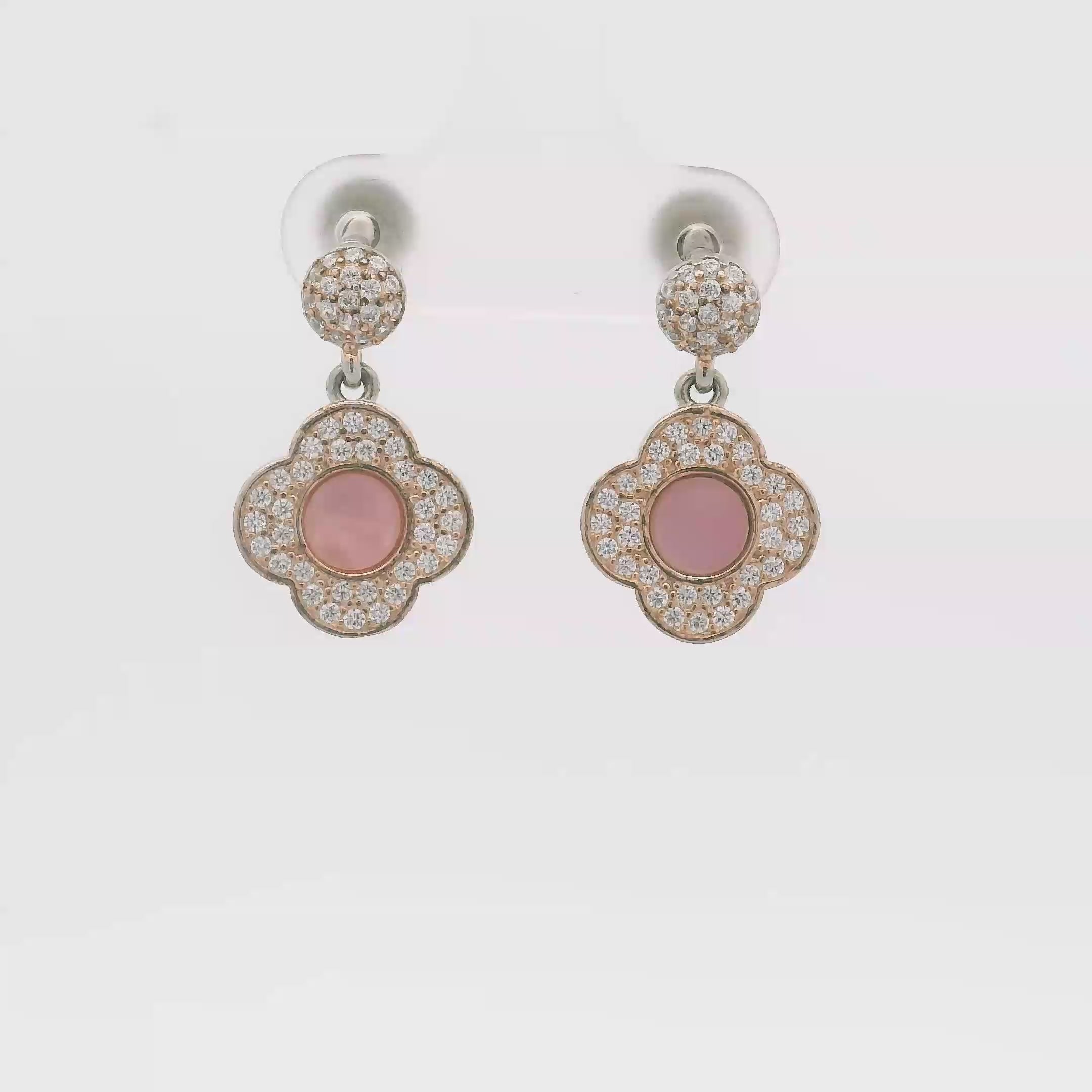 pink-flower-mop-silver-earrings